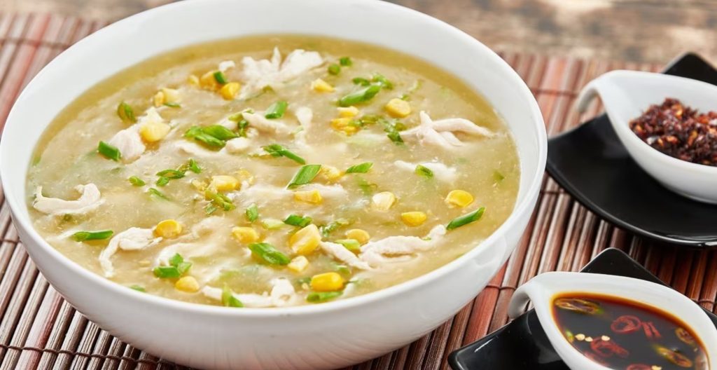 Chicken Corn Soup Menu