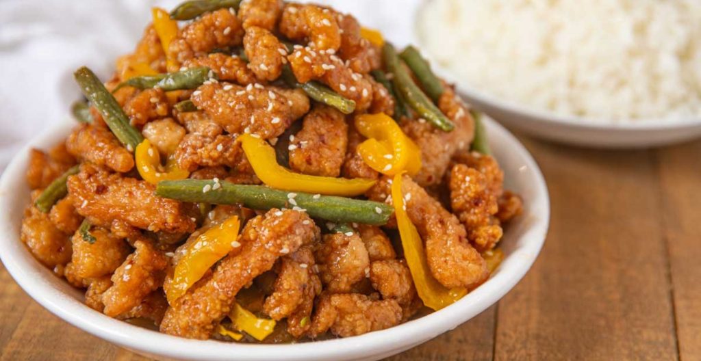 Honey Sesame Chicken Menu