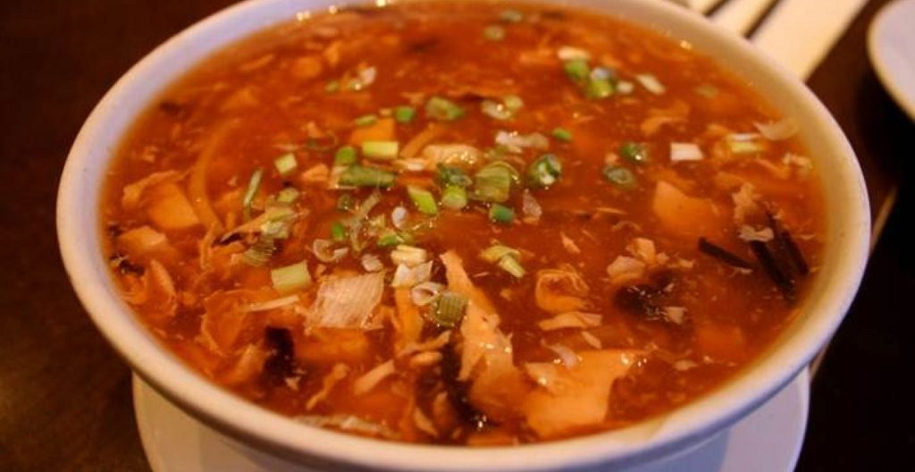 Hot and Sour Soup Menu