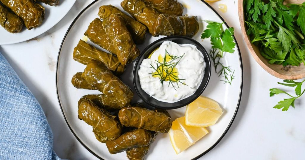 Dolmades Menu