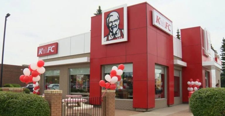 KFC Menu Canada