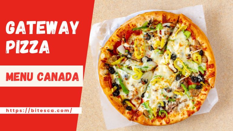 Gateway Pizza Menu