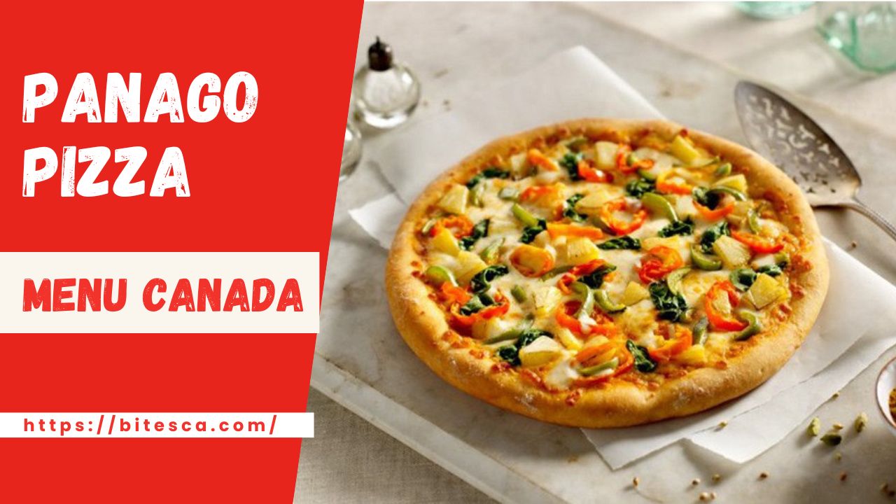 Panago Pizza Menu