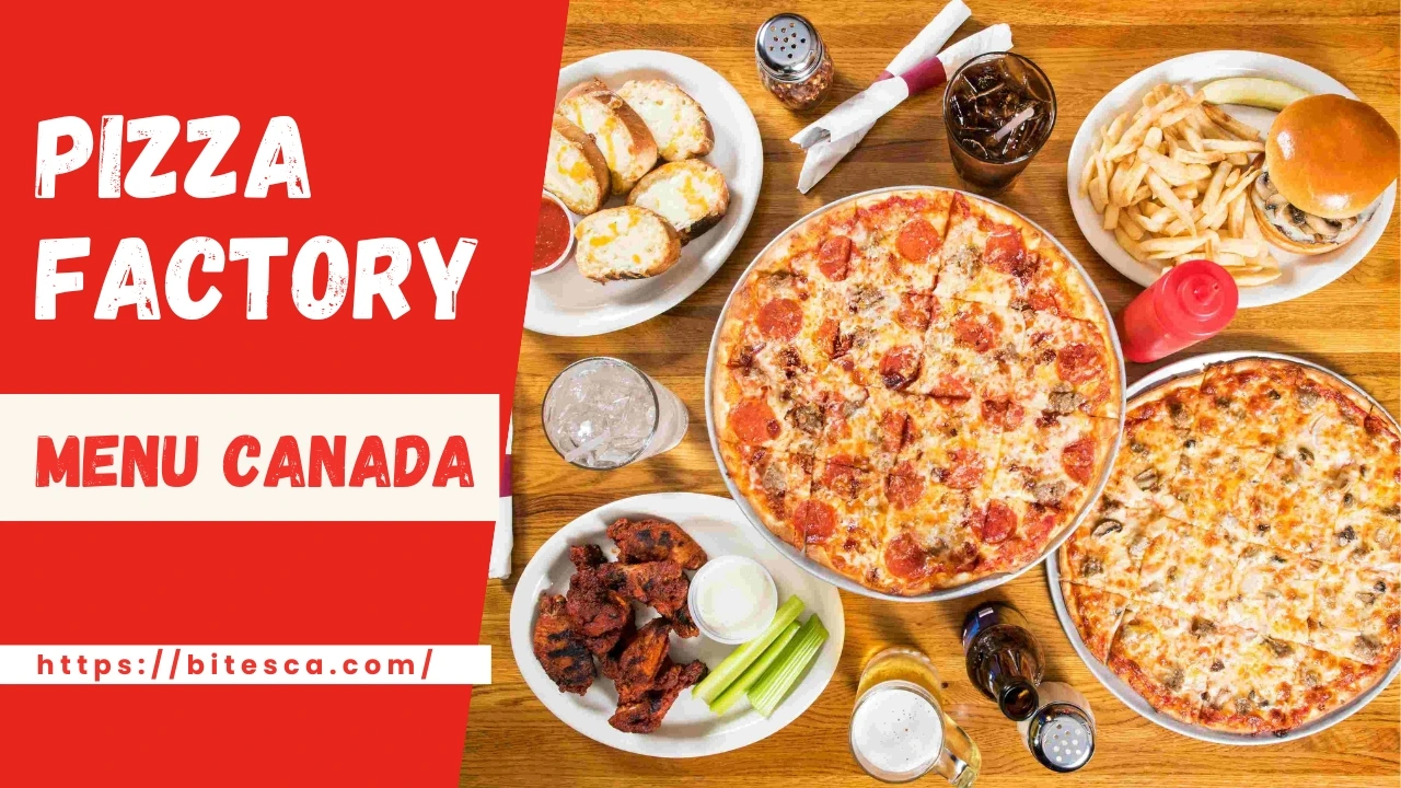 Pizza Factory Menu