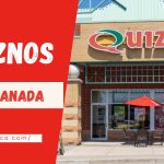 Quiznos Menu