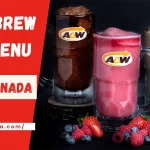 A&W Brew Bar Menu Canada