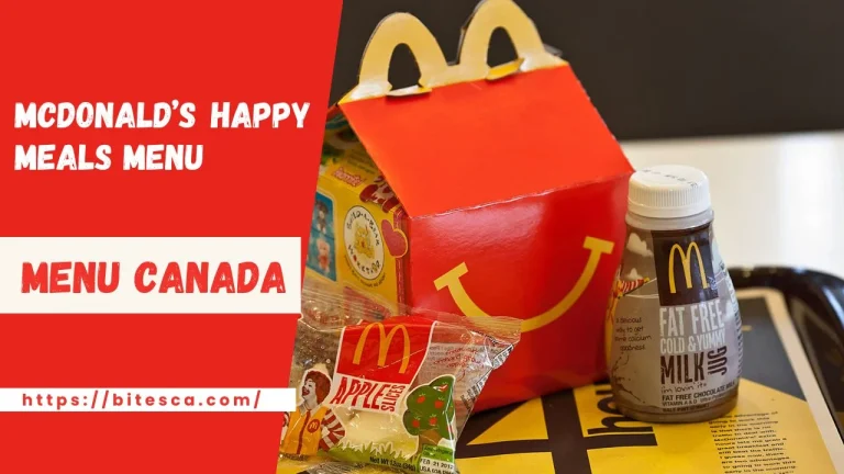 Mcdonalds adult Happy Meals canada