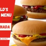 Mcdonald's Burgers Menu Prices Canada