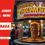 Osmow’s Prices junior shawarma Menu Canada