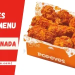 Popeyes Wings Menu With Price Canada