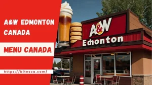 A&W Edmonton Menu Prices Canada