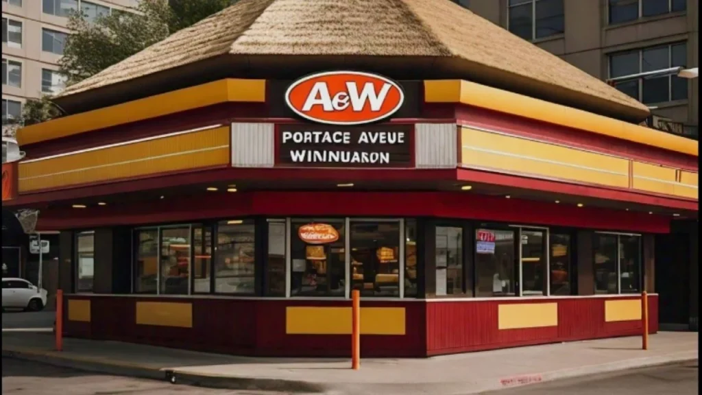 A&W Portage Avenue Restaurant Canada