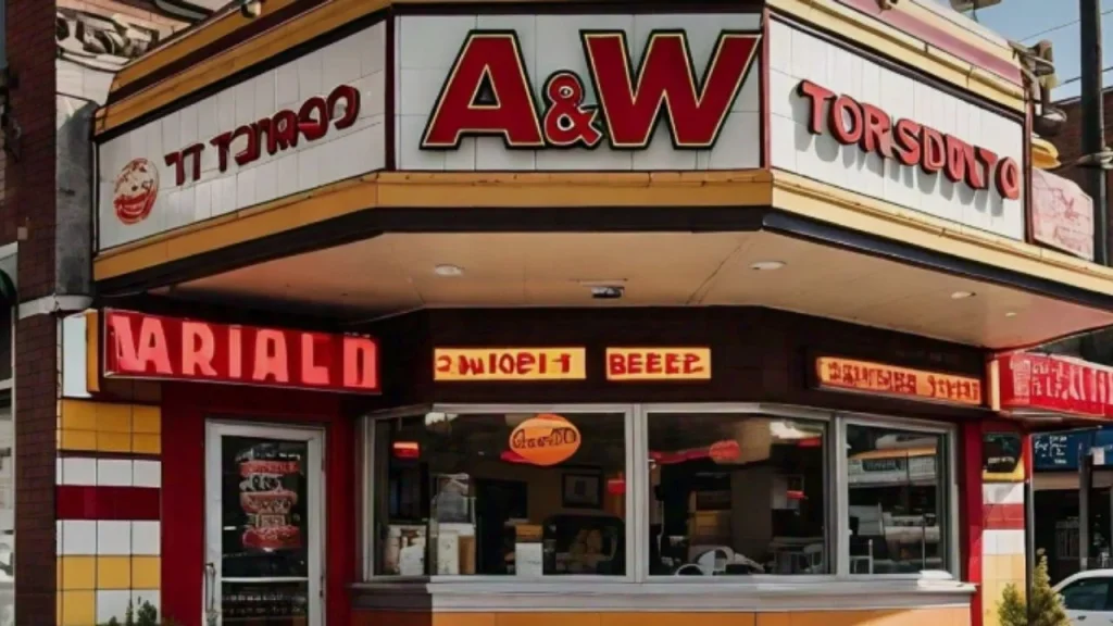 A&W Toronto Bloor Street Restaurant Canada