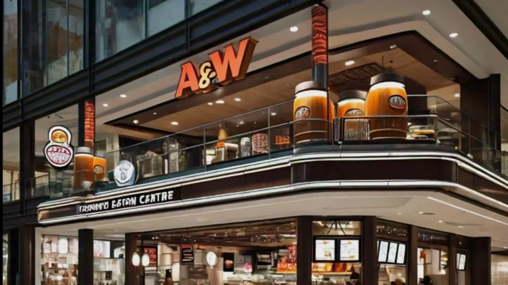 A&W Toronto Eaton Centre Restaurant Canada