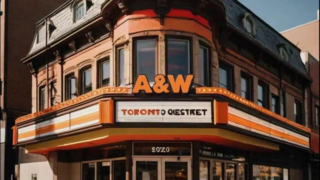 A&W Toronto Queen Street Restaurant Canada