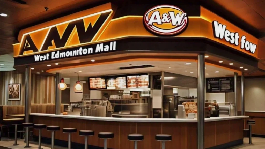 A&W West Edmonton Mall Restaurant Canada