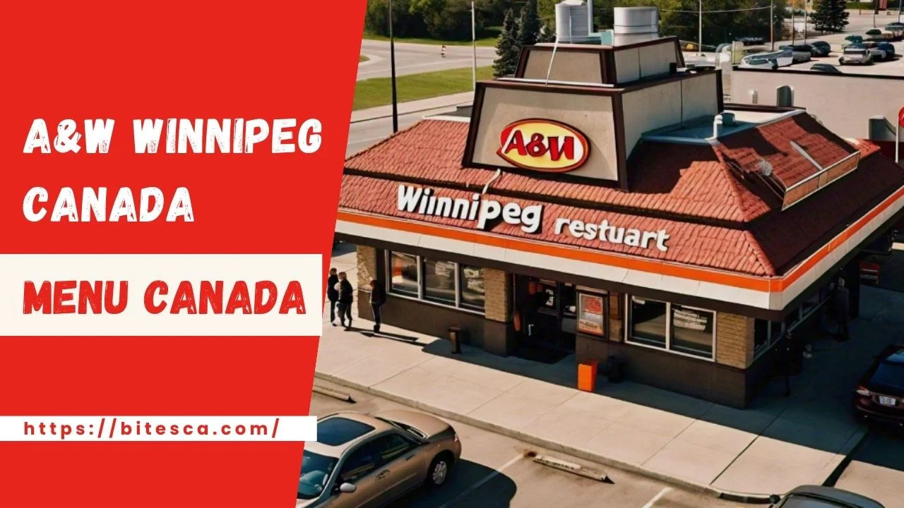 A&W Winnipeg Menu Price Canada