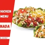 Wendy’s Prices Chicken & Wraps Menu Canada