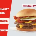 Wendy’s Prices Quality Choices Menu Canada