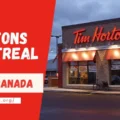 Tim Hortons Menu Montreal